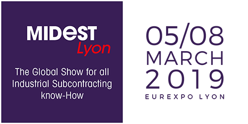 Salon MIDEST à Lyon du 5 au 8 Mars 2019